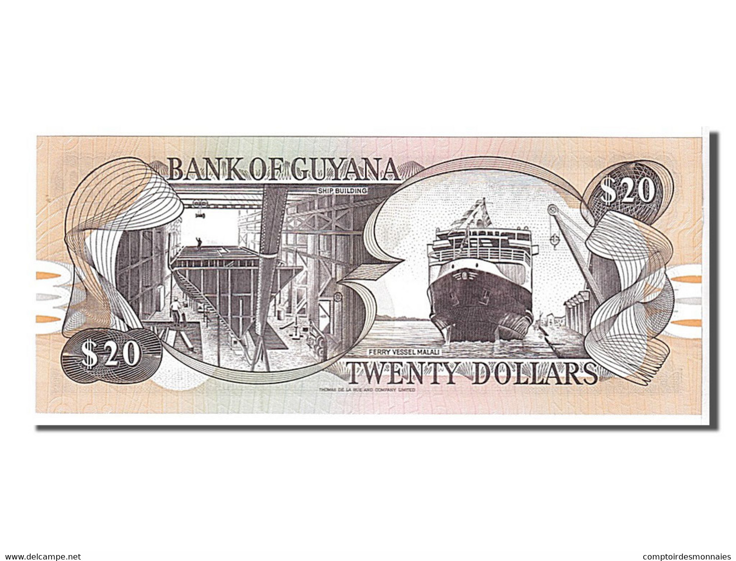 Billet, Guyana, 20 Dollars, 1996, NEUF - Guyana