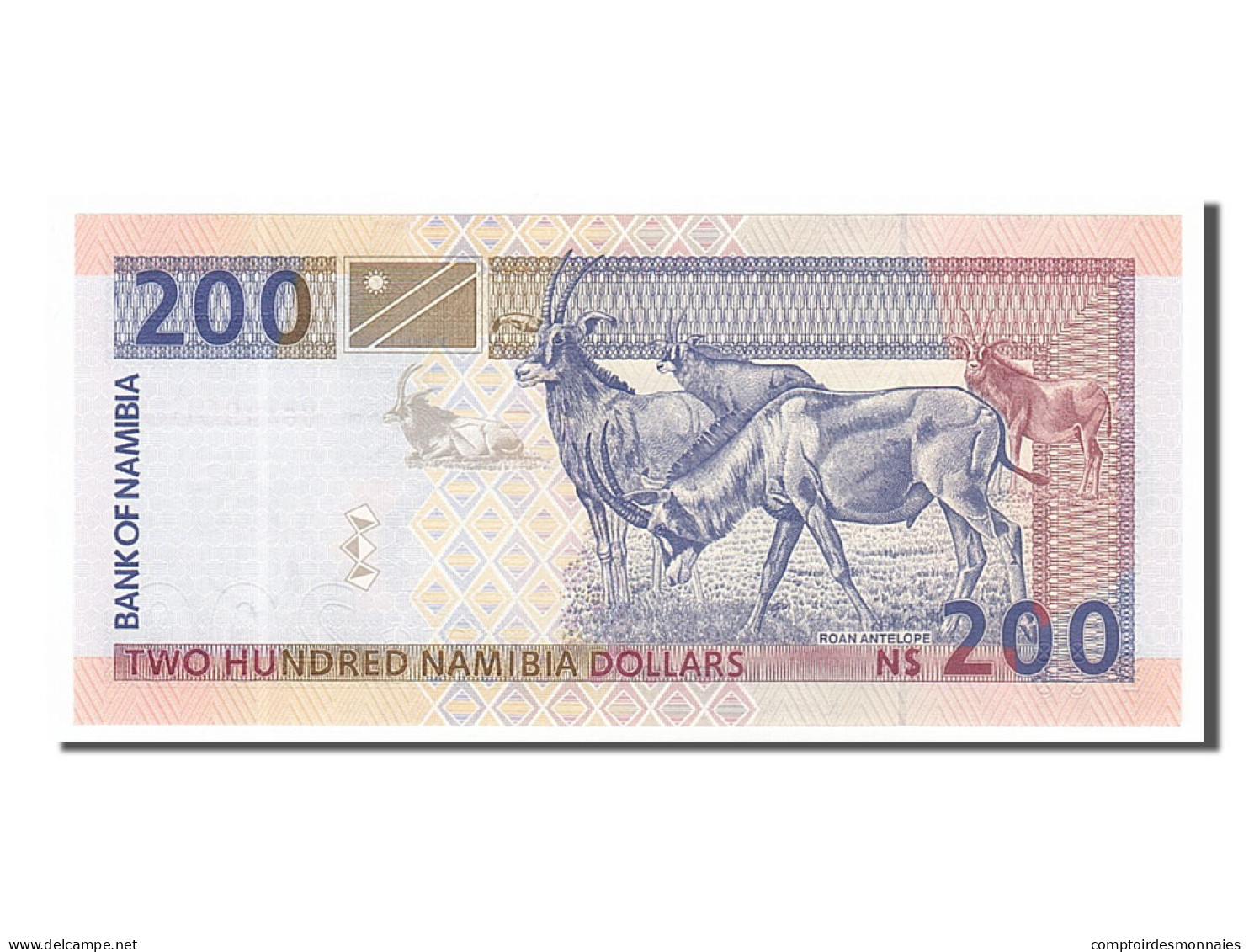 Billet, Namibia, 200 Namibia Dollars, 1996, NEUF - Namibia