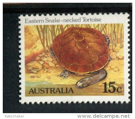 262648622 AUSTRALIE POSTFRIS MINT NEVER HINGED YVERT 776a Fauna En Flora Reptielen - Dienstzegels