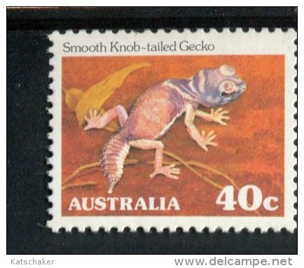 262648658 AUSTRALIE POSTFRIS MINT NEVER HINGED YVERT 777 Fauna En Flora Reptielen - Oficiales