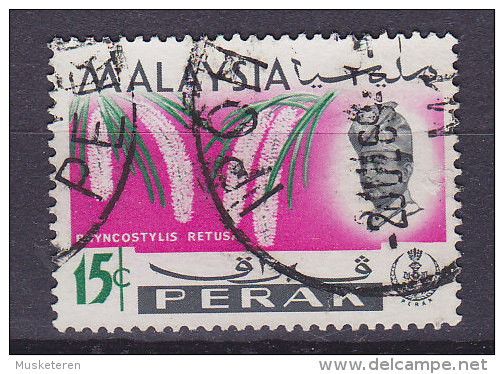 Malaya State Perak 1965 Mi. 120    15 C Orchidee Orchid - Perak