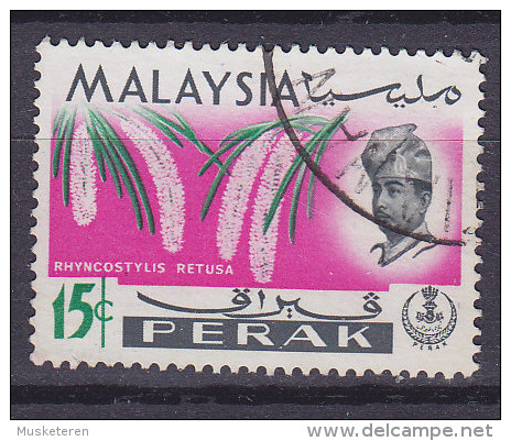 Malaya State Perak 1965 Mi. 120    15 C Orchidee Orchid - Perak