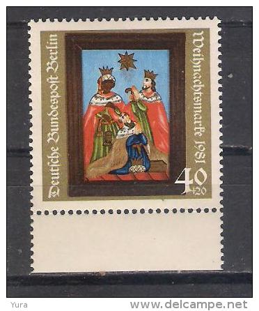 Berlin 1981 Mi Nr 658  MNH (a2p14) - Ungebraucht