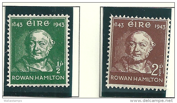 Ireland 1943 SG 131-2 MM - Unused Stamps