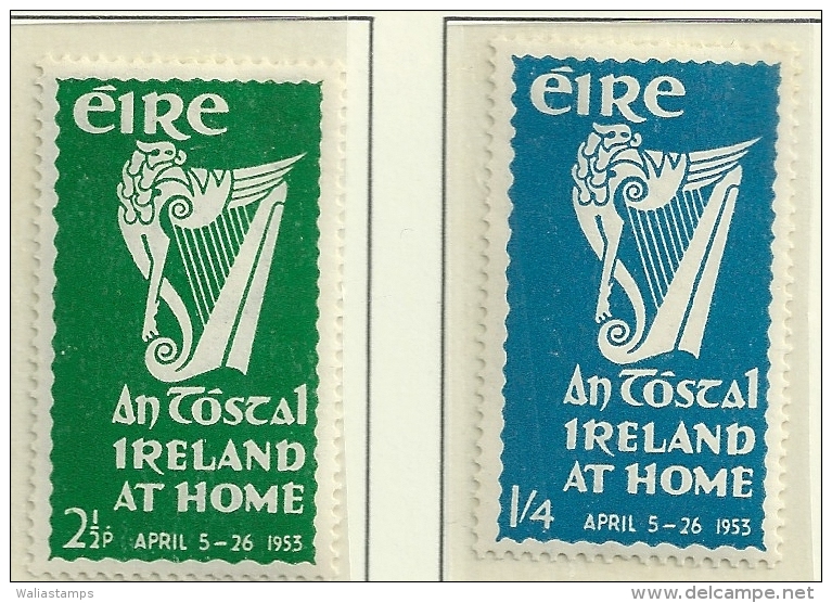 Ireland 1953 SG 154-5 MM - Neufs