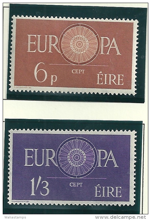 Ireland 1960 SG 182-3 MM - Neufs