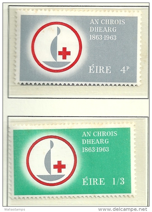 Ireland 1963 SG 197-8 MM - Unused Stamps