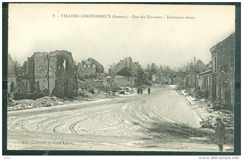 N°9  - Villers Bretonneux ( Somme ) - Rue Des Tavernes   LFH102 - Villers Bretonneux