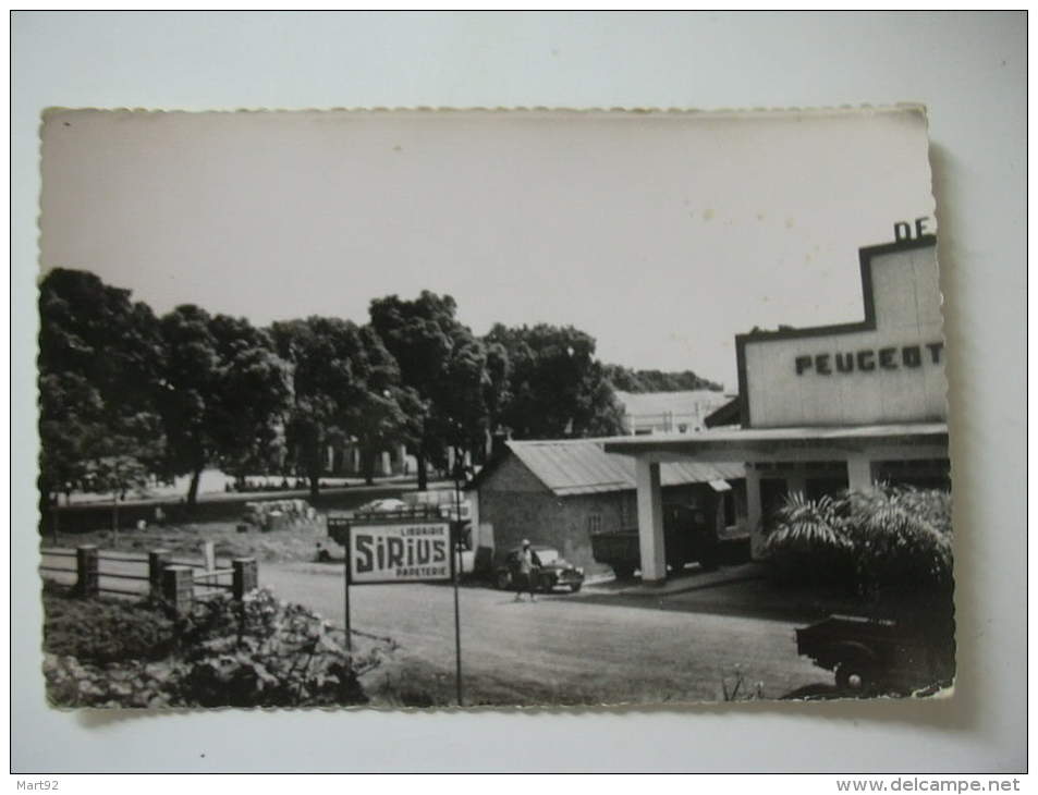 BANGUI  RUE DU GOUVERNEUR A CHAVANNES PLACE DE ROUX  Ed Carte Africaine Paris Excusivité Librairie Sirius Bangui - República Centroafricana