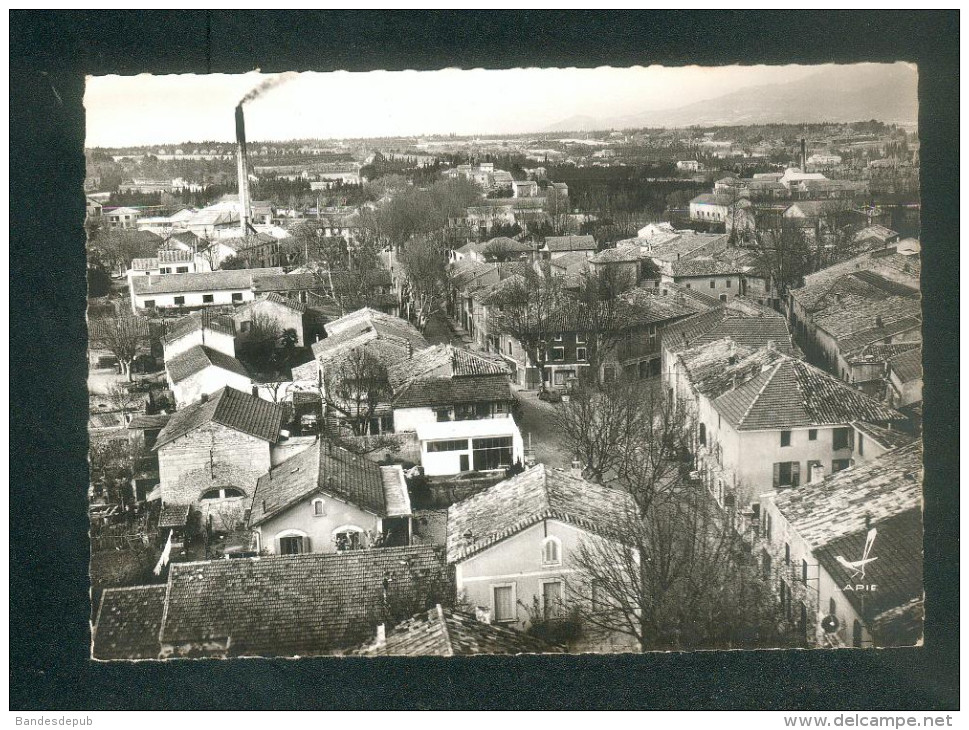 En Avion Au-dessus De SARRIANS (84) - Vue Generale  Aerienne ( Usine LAPIE 7) - Sarrians