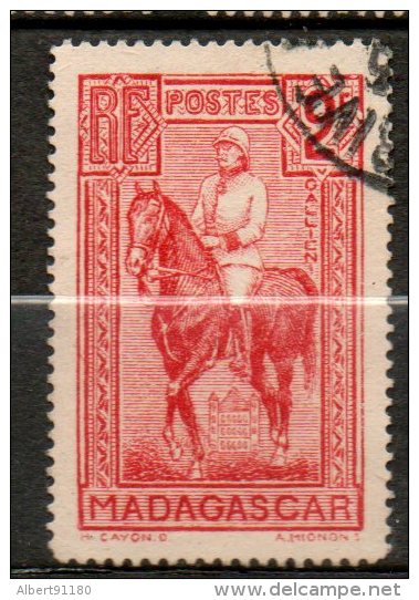MADAGASCAR  2f Rouge Brique 1936  N°191 - Oblitérés