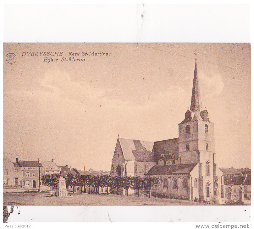 OVERIJSE : Kerk St-Martinus - Overijse