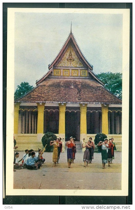 Vientiane  ( Laos )  -  Ballet Devant Vat Mixay      - Lfh170 - Laos