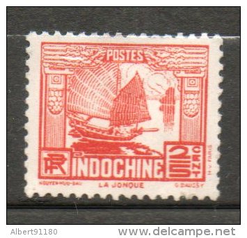 INDOCHINE 2/5c Rouge 1931-39  N°152 - Ongebruikt