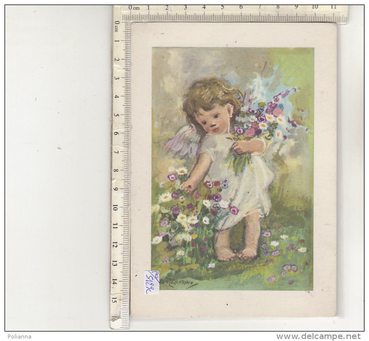 PO5129C# ILLUSTRATORI ZANDRINO - ANGELI BAMBINI FIORI   No VG - Zandrino