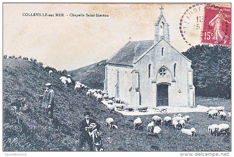 23739 Colleville Sur Mer - Chapelle Saint Siméon - Desaix Paris - Berger Mouton Chien - Other & Unclassified
