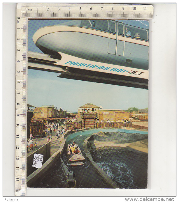 PO5224C# GERMANIA - GERMANY - BRUHL - PARCO DIVERTIMENTI PHANTASIALAND - JET MONOROTAIA  No VG - Bruehl