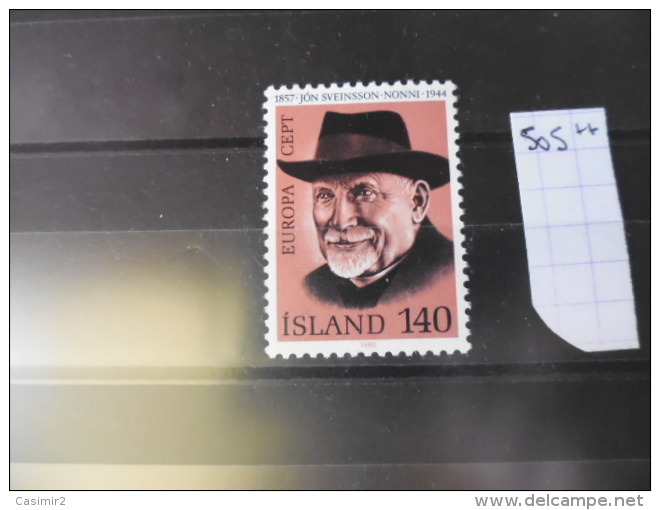 TIMBRE De  ISLANDE   YVERT N° 505** - Neufs