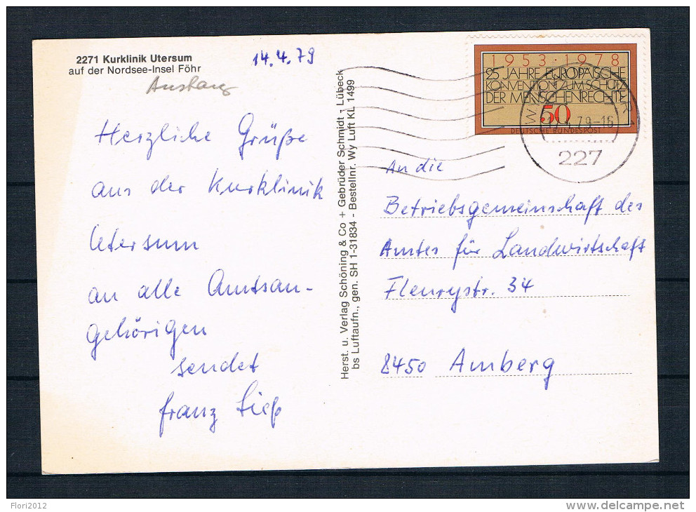 (462) AK Kurklinik Utersum - Nordsee-Insel Föhr - Föhr