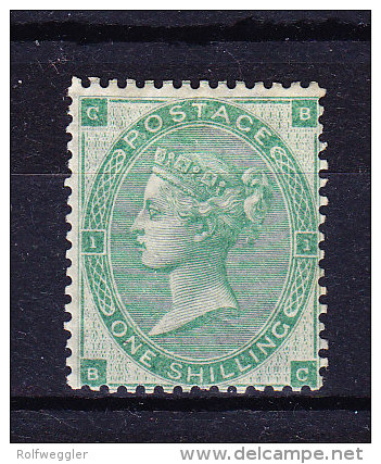 1862/64  SG 90 * Queen Victoria 1 S Green - - Nuovi