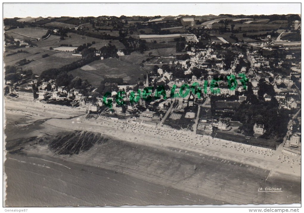 50-  SAINT PAIR SUR MER - VUE GENERALE AERIENNE   1954 - Saint Pair Sur Mer