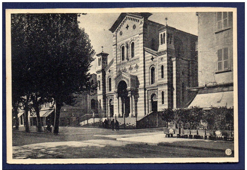 Carte-photo .La Spezia. Viale Garibaldi E Chiesa  Madonna Della Neve - La Spezia