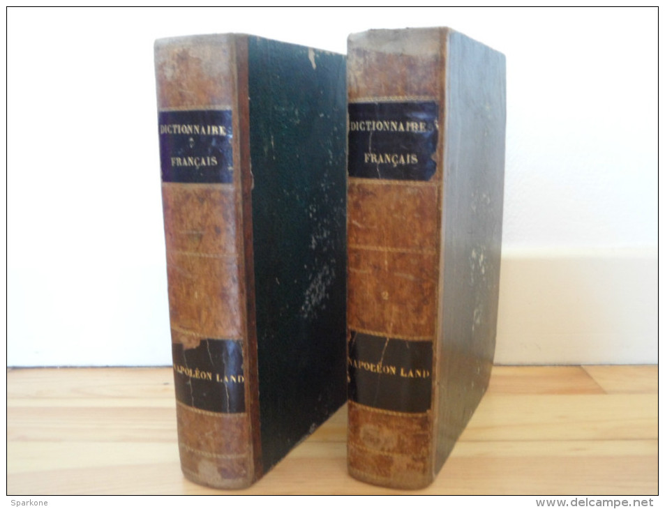 Dictionnaire Français En 2 Volumes Par "Napoléon Landais" éditions De 1834 - Dictionaries