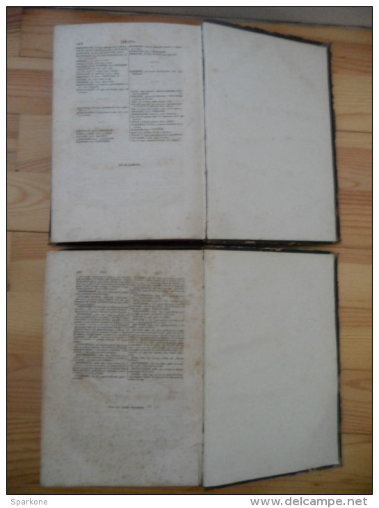 Dictionnaire français en 2 Volumes par "Napoléon Landais" éditions de 1834