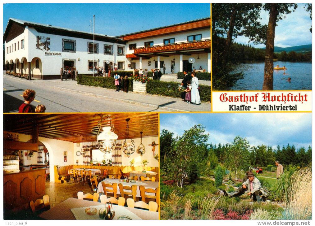 AK 4163 Klaffer Am Hochficht Gasthof Mühlviertel A. Im Gasthaus Rosenthaler I. Oberösterreich Österreich Austria - Rohrbach