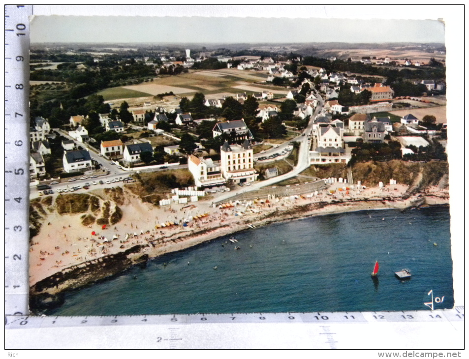 CPSM  (29) Finistère - LE POULDU - La Plage - Le Pouldu