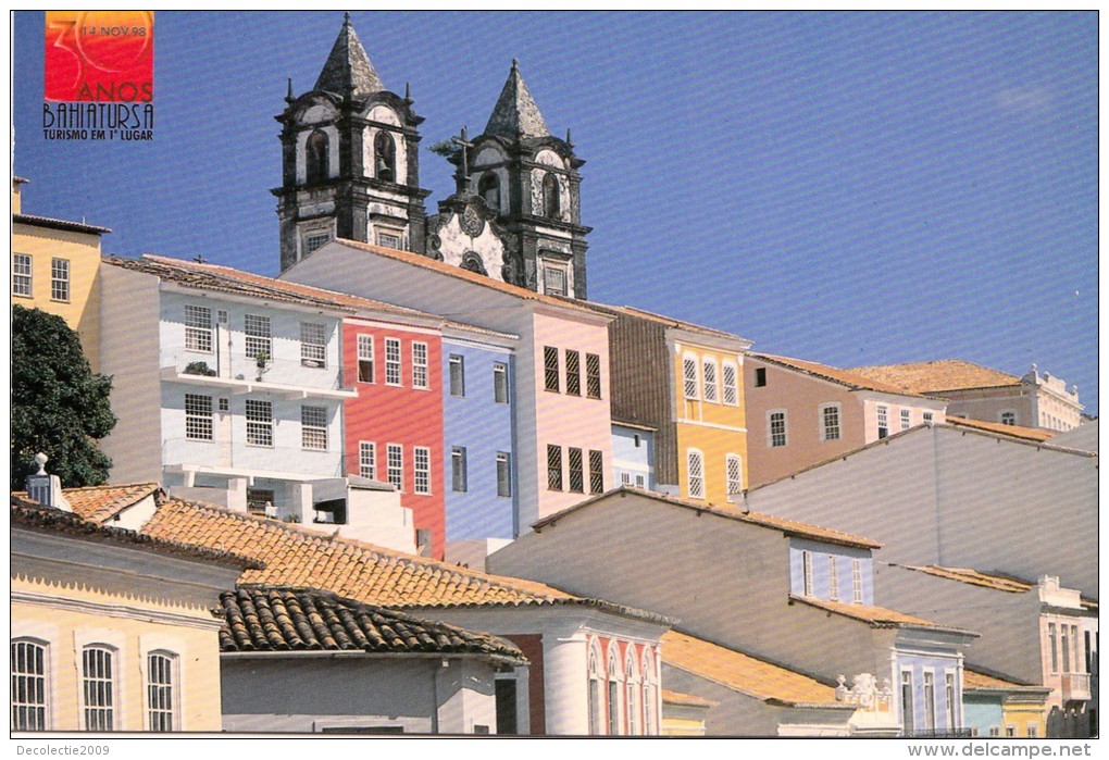 BF12877 Bahia A Nova Salvado Rbrasil Front/back Image - Salvador De Bahia