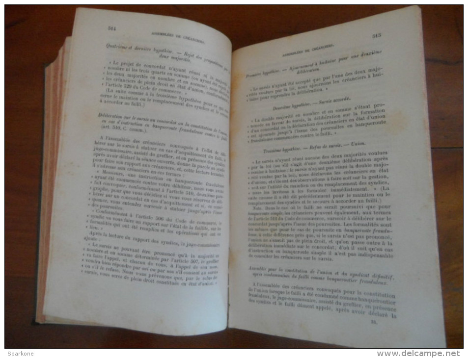 Manuel Pratique Des Tribunaux De Commerce (M.E. Camberlin) édition Marescq Ainé - Plon De 1889 - Diritto