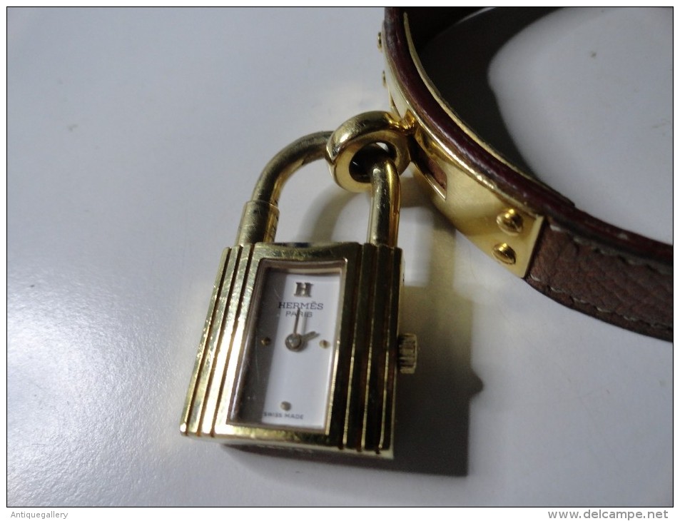 RARE : MONTRE HERMES KELLY CADENAS - Relojes De Lujo