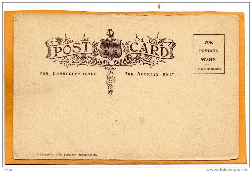 Innerleithen 1910 Postcard - Dumfriesshire