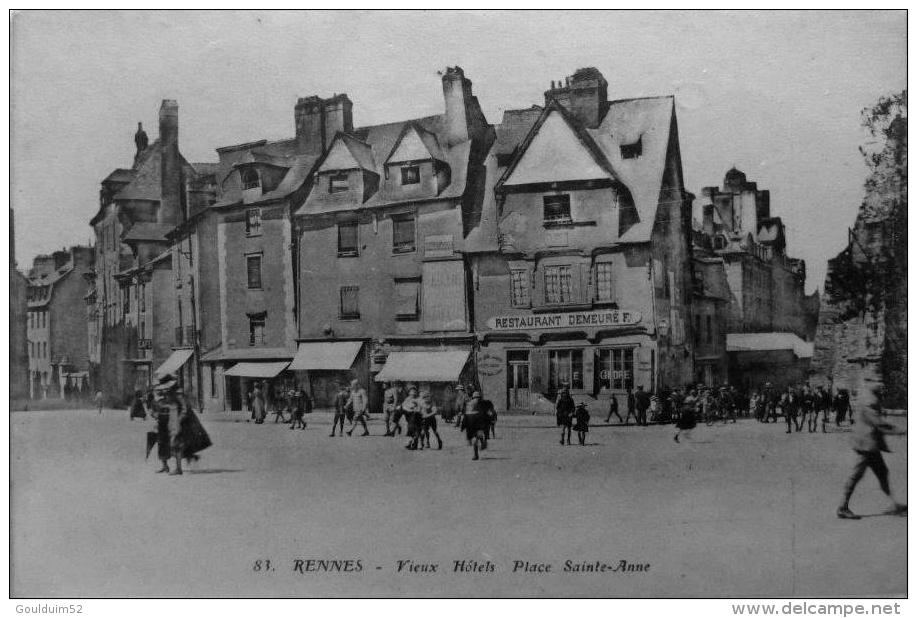 Vieux Hotels Place Sainte Anne - Rennes