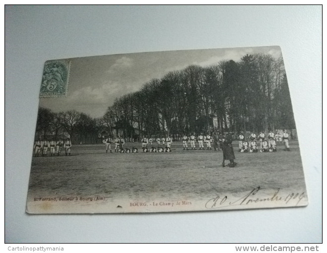 MILITARI BOURG LE CHAMP DE MARS FRANCIA - Manoeuvres