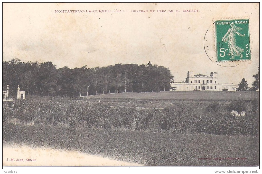 MONTASTRUC - Château Et Parc De M.Massol - Montastruc-la-Conseillère