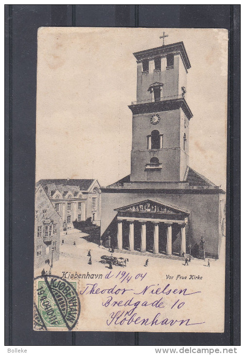 Danemark - Carte Postale De 1904 - Expédié Vers La France - Chartres - Cartas & Documentos