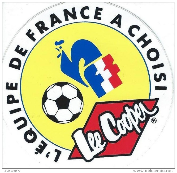 Sport / Foot/Equipe De France/ Lee Cooper / Années 1980    ACOL21 - Aufkleber