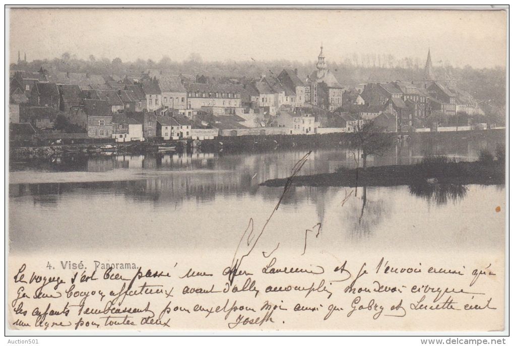 21715g VILLAGE - PANORAMA - Visé - 1904 - Wezet