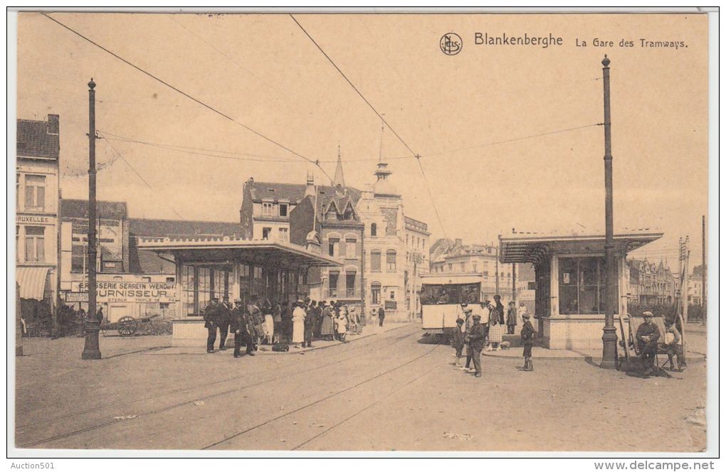 21727g GARE - ARRET De TRAM - Blankenberghe - Blankenberge