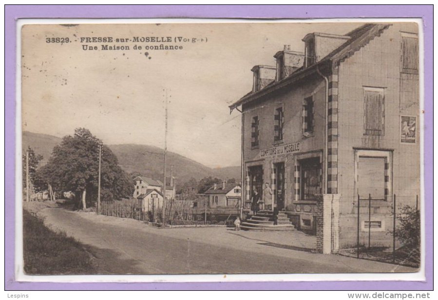 88 - FRESSE Sur MOSELLE --  Une Maison De Confiance - Fresse Sur Moselle