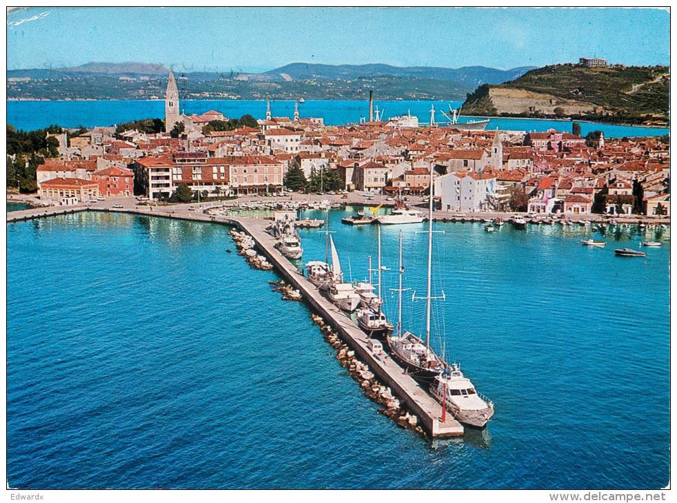 Izola, Slovenia Postcard Used Posted To NL 1983 Stamp - Slovenia