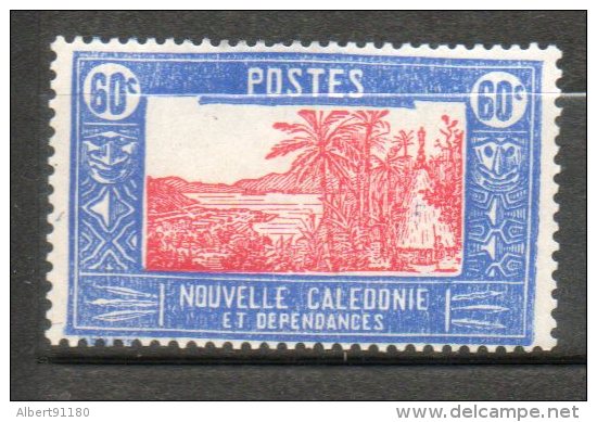 N CALEDONIE  60c Outremer Rouge Carmin 1939-40 N°182 - Neufs