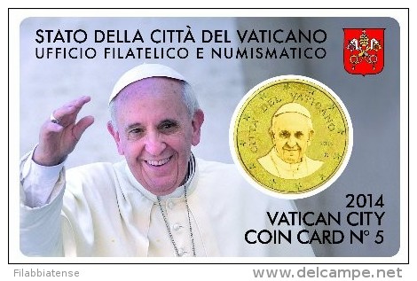 2014 - Vaticano Coin Card N. 5 - Vatican