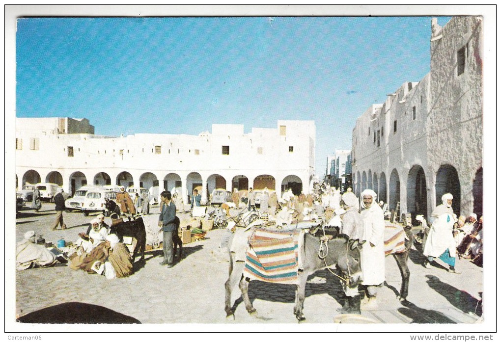 Algérie - Ghardaia - Le Souk (âne) - Editeur: Jefal N° 1011 - Ghardaia