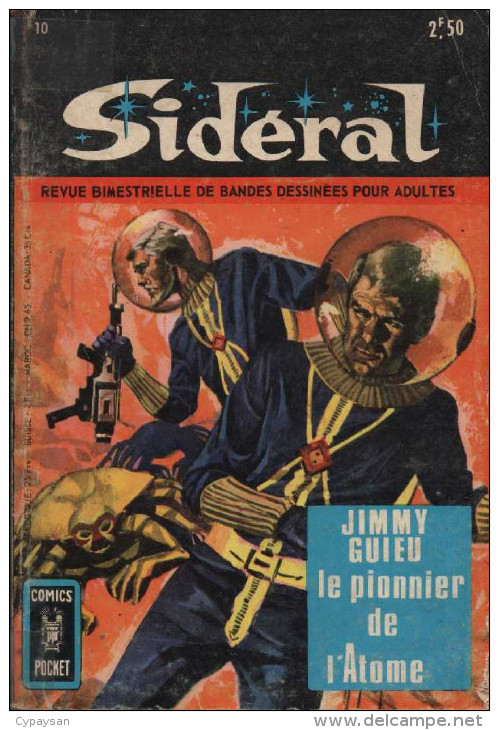 SIDERAL N° 10 BE AREDIT 02-1971 COMICS POCKET - Arédit & Artima