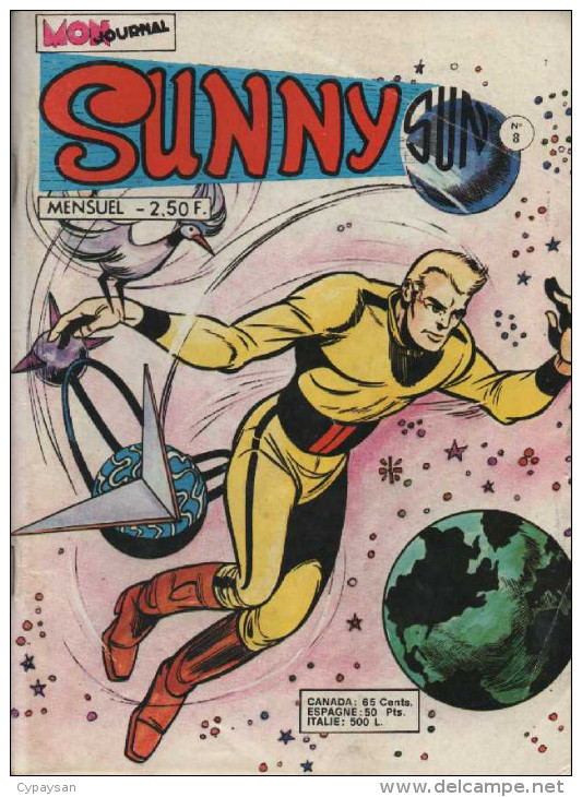 SUNNY SUN N° 8 BE MON JOURNAL 09-1977 - Mon Journal