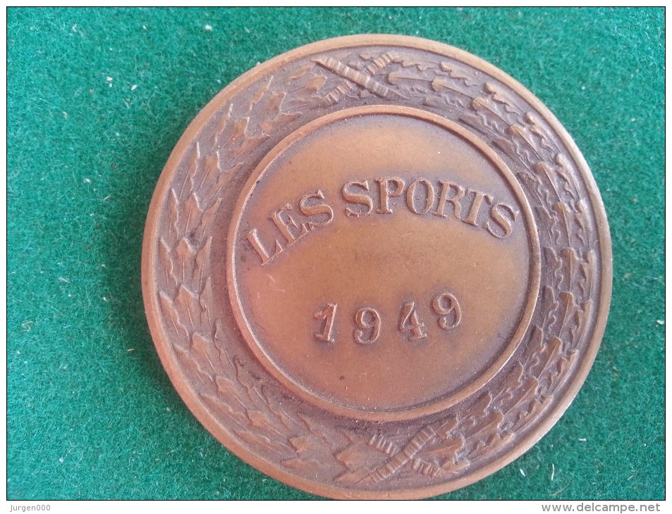 Les Sports, 1949, 28 Gram (medailles0206) - Andere & Zonder Classificatie