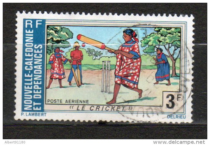 N CALEDONIE  PAérienne 3f Polychrome 1975 N°162 - Used Stamps